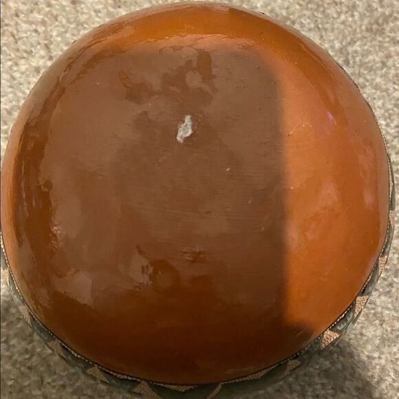 Beautiful Folk Art Fish Family Talavera Pot 5.5”X6 made in Mexico‎ - Picture 6 of 6